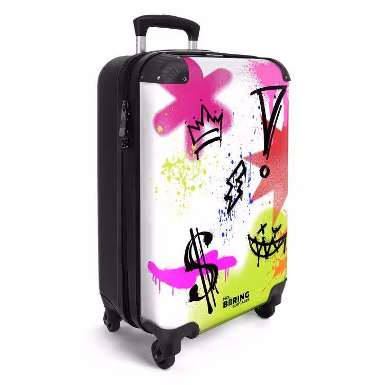 Suitcase - Symbols - Colorful - Graffiti — 4