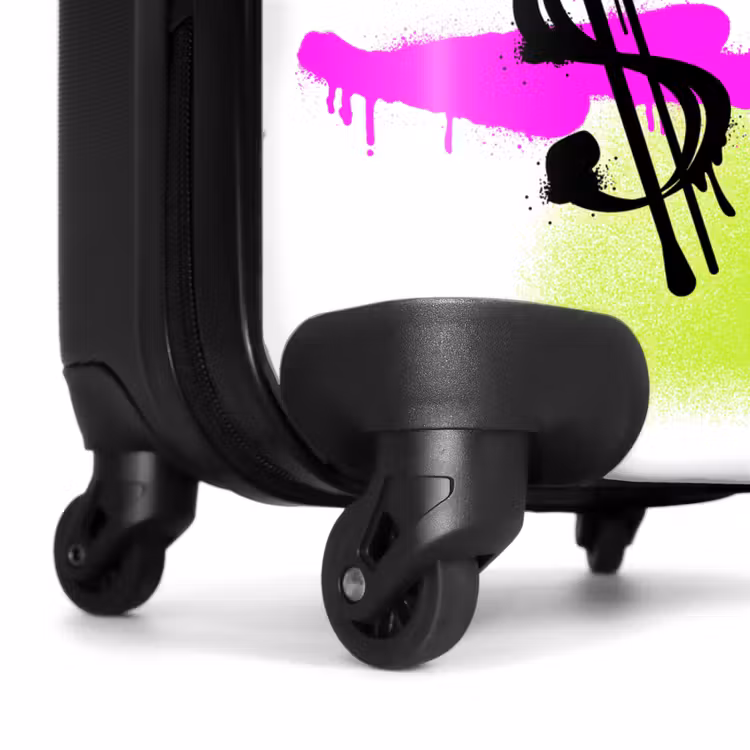 Suitcase - Symbols - Colorful - Graffiti — 6
