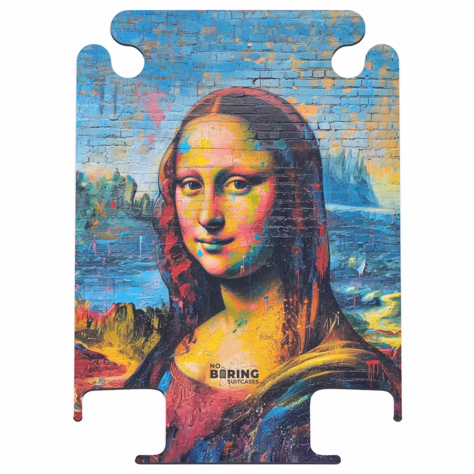 CaseSwap™ - Colorful Mona Lisa in graffiti style — 1
