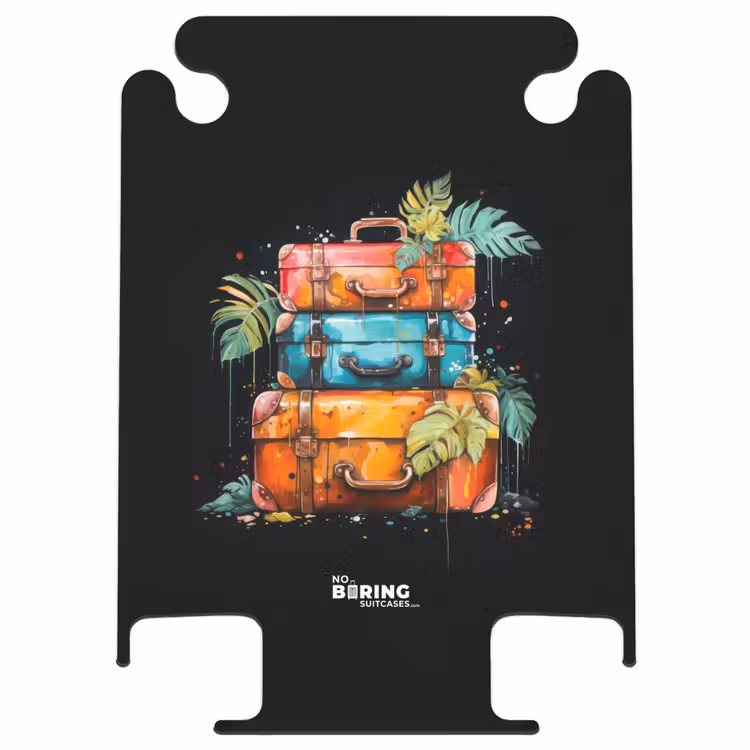 CaseSwap™ - Stack of suitcases as street art — 1