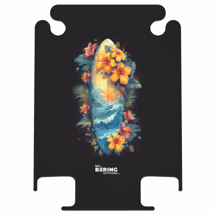 CaseSwap - Surfboard surrounded by flowers — 1