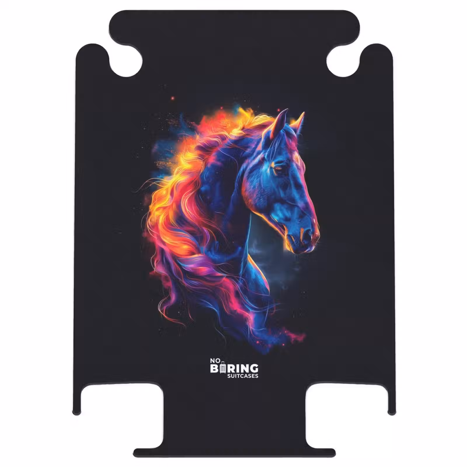 CaseSwap™ - Side view of a horse with fiery mane — 1