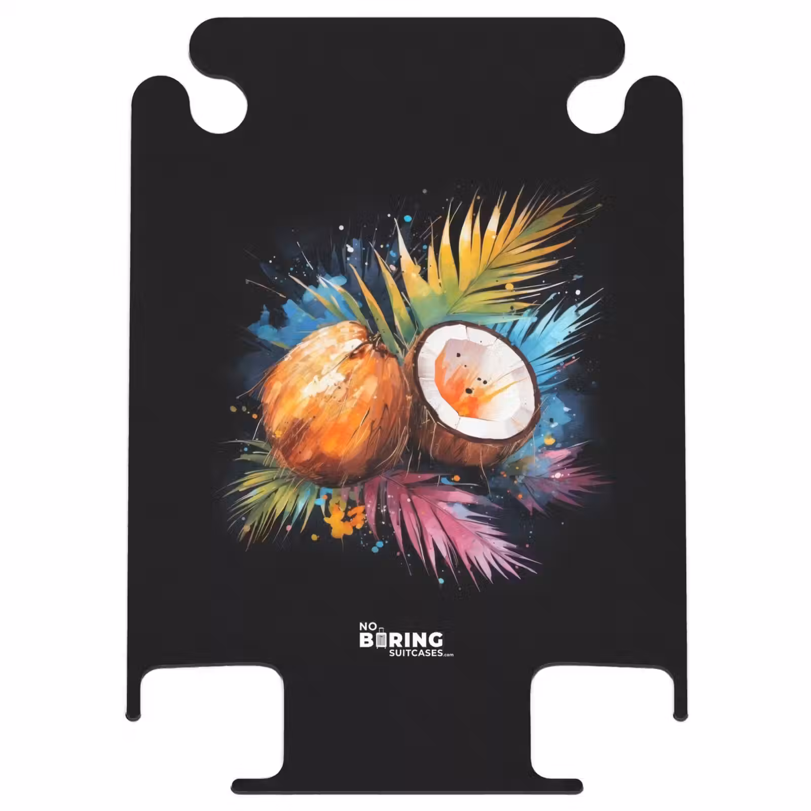 CaseSwap™ - Street Art of Coconuts and Colorful Leaves — 1