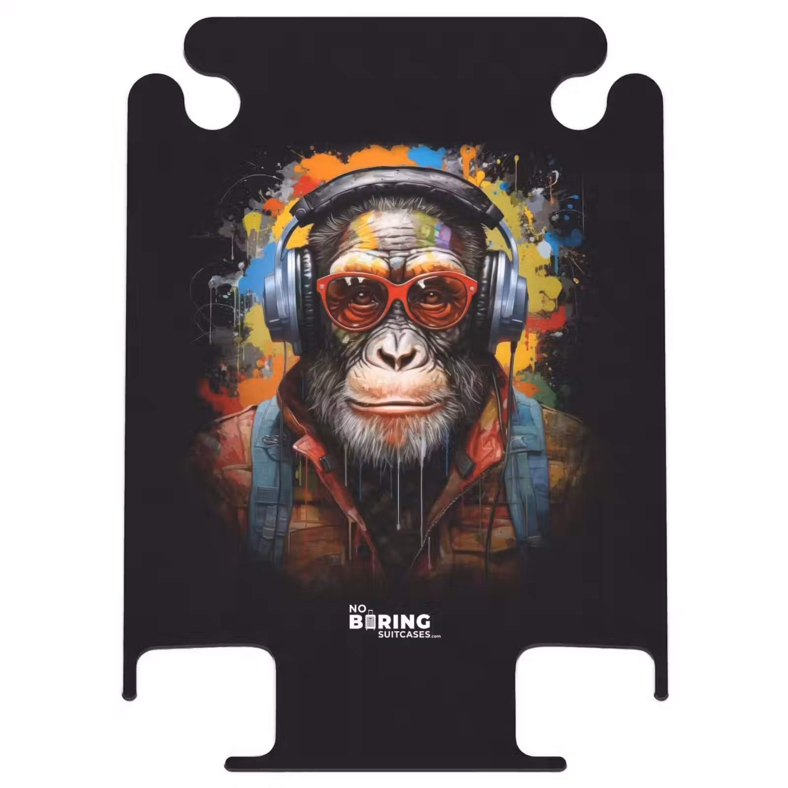 CaseSwap™ - Chimpanzee with Headphones and Graffiti Spray — 1