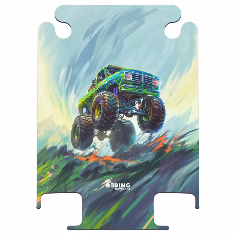 CaseSwap™ - Green Monster Truck with Brushstrokes — 1