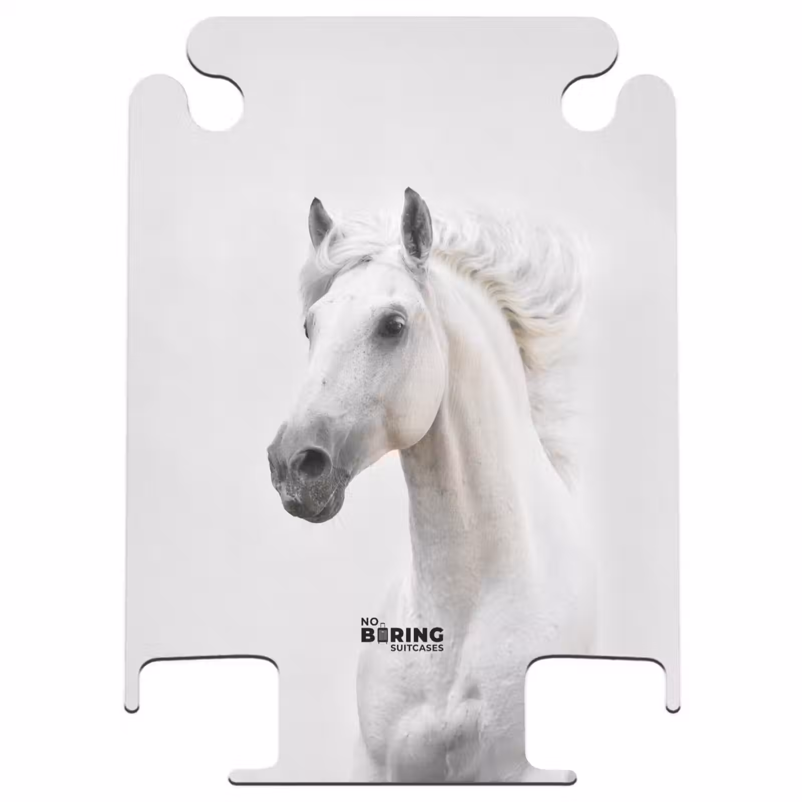 CaseSwap™ - White horse with flapping mane — 1