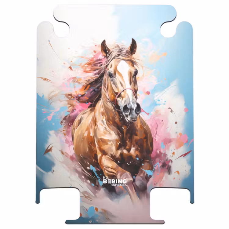 CaseSwap™ - Galloping horse with colorful background — 1