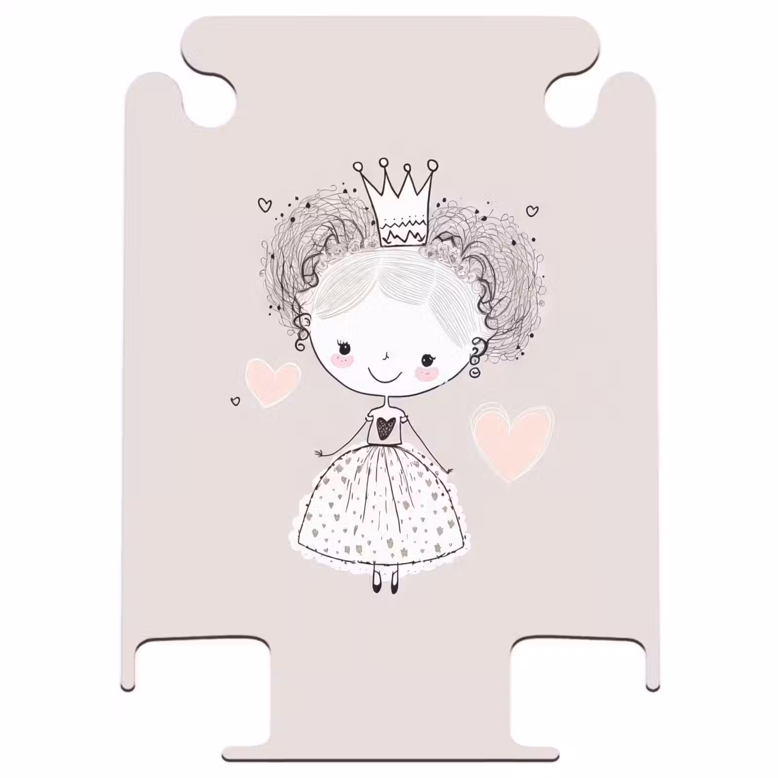 CaseSwap™ - Princess with curls — 1