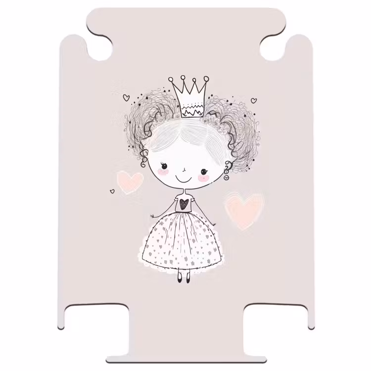 CaseSwap™ - Princess with curls — 1