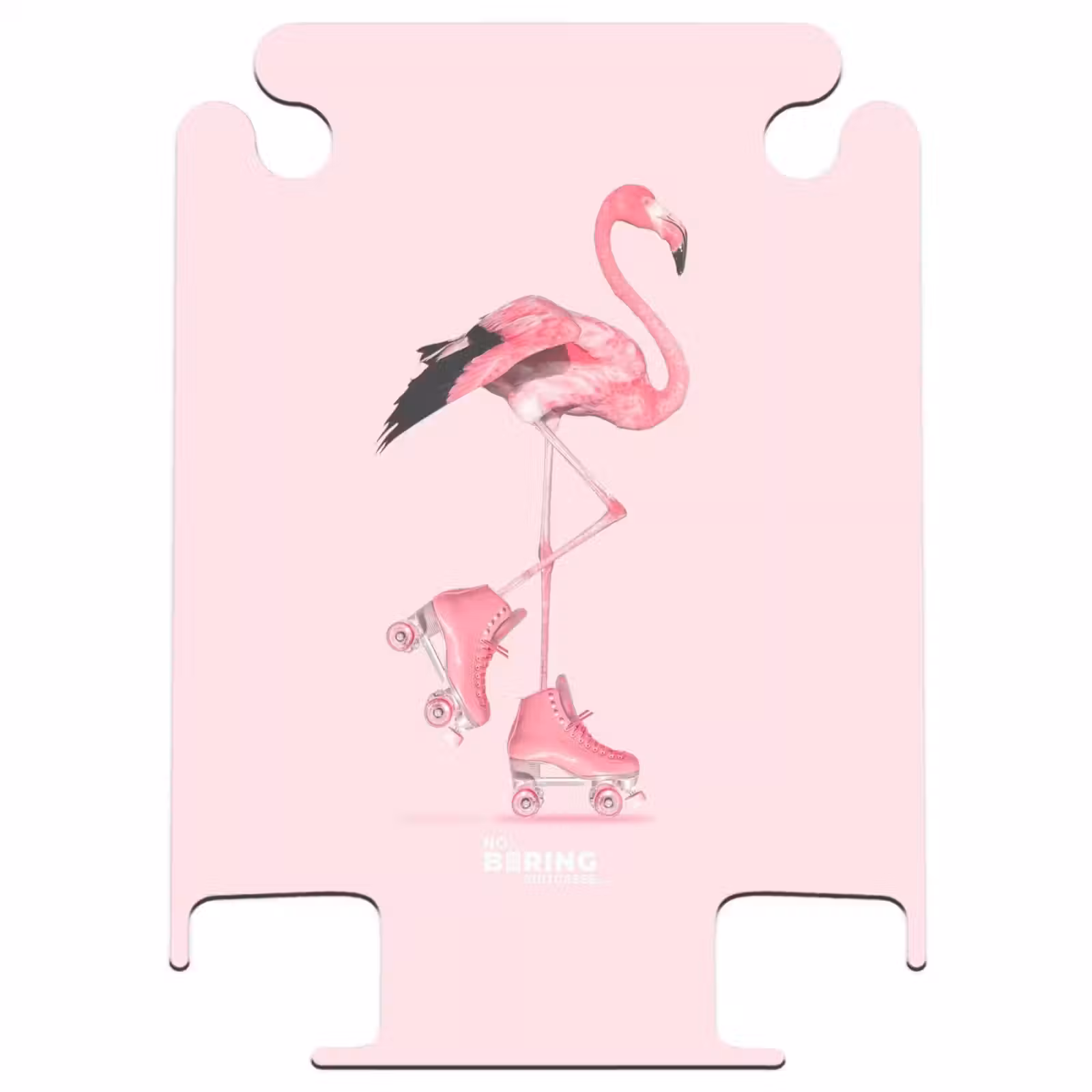 CaseSwap™ - Pink roller flamingo — 1