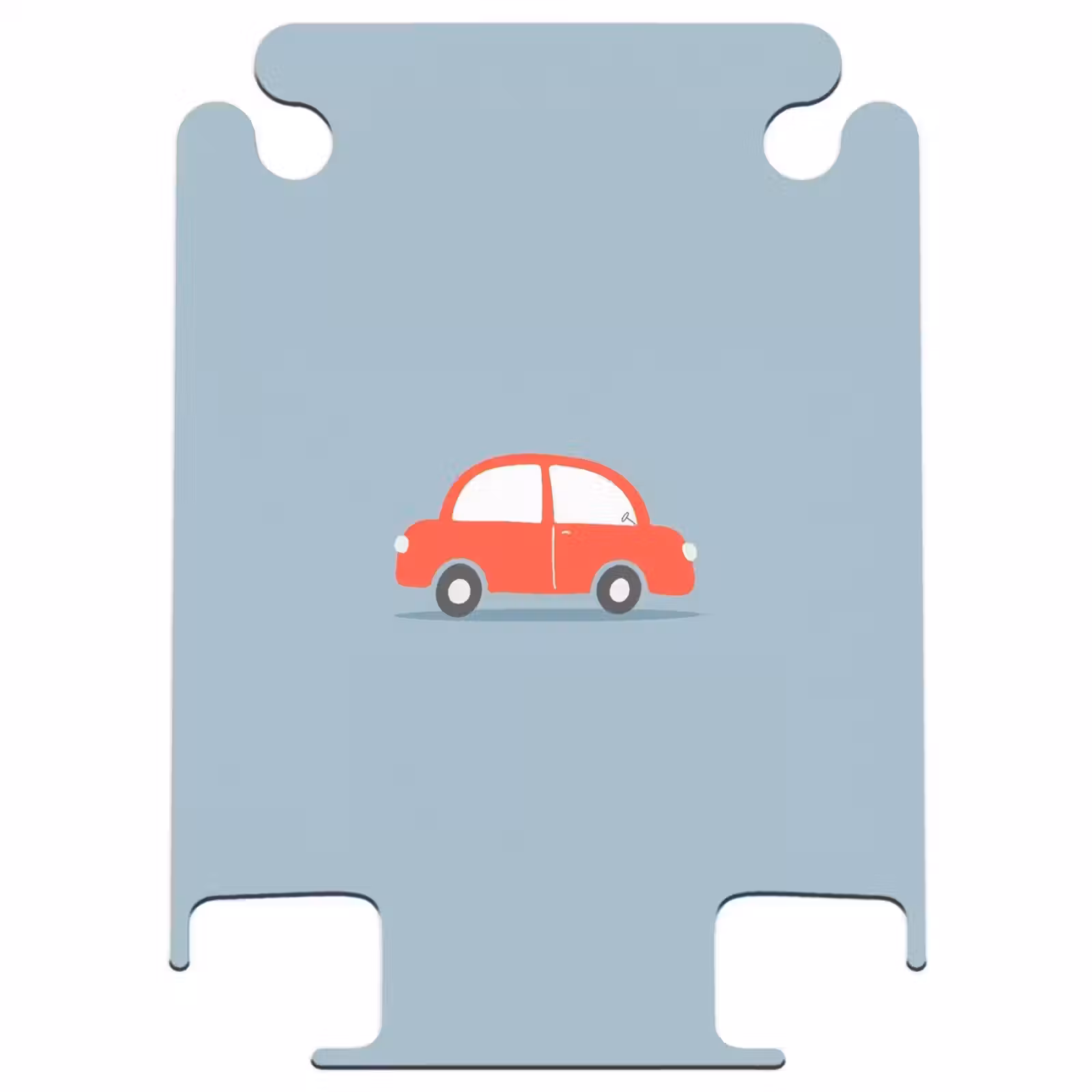 CaseSwap™ - Red car blue background — 1