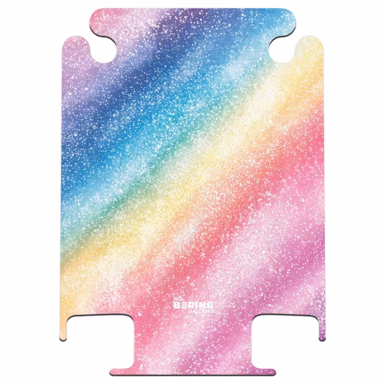 CaseSwap™ - Children's suitcase - Rainbow sparkle — 1