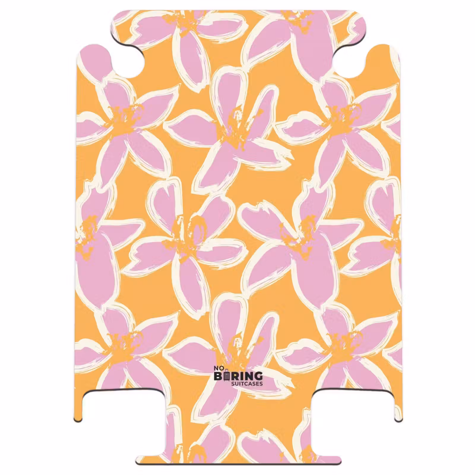 CaseSwap™ - Pastel flowers - Pink with orange — 1