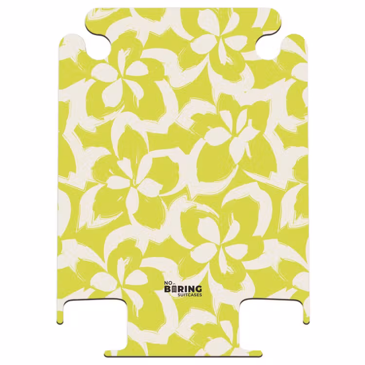 CaseSwap™ - Vintage floral pattern - Lime green — 1