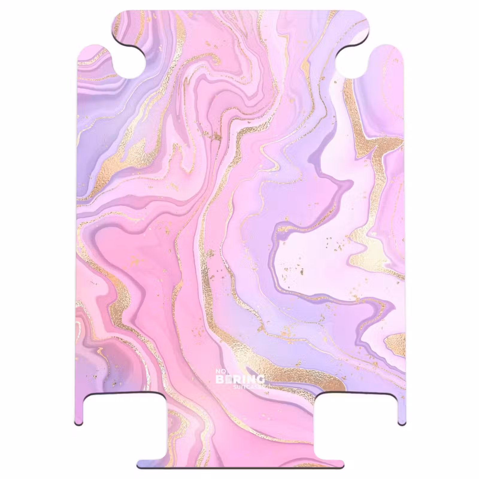 CaseSwap™ - Marble - Soft Pink and Purple Marble Waves — 1