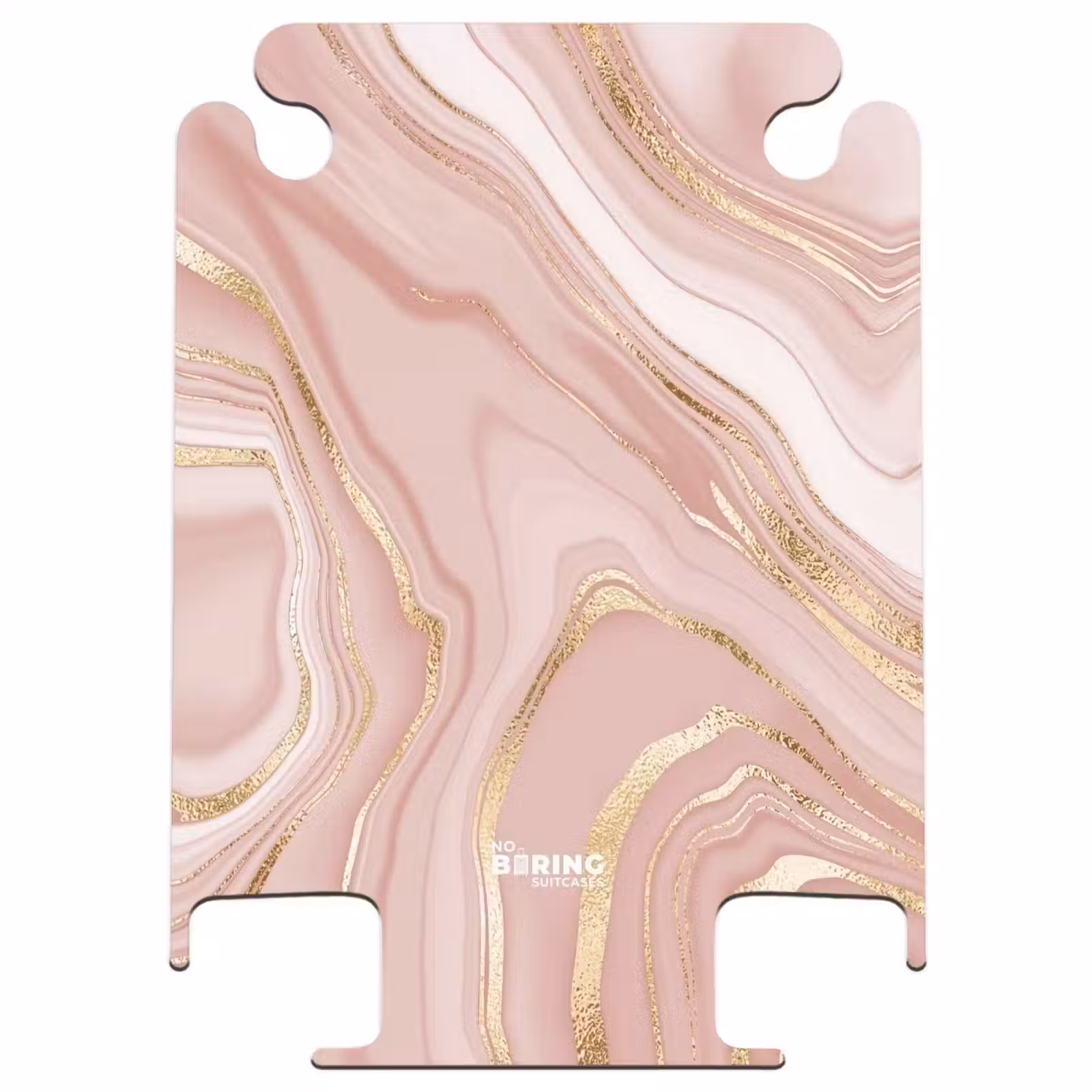 CaseSwap™ - Marble - Pink Marble with Gold Accents — 1