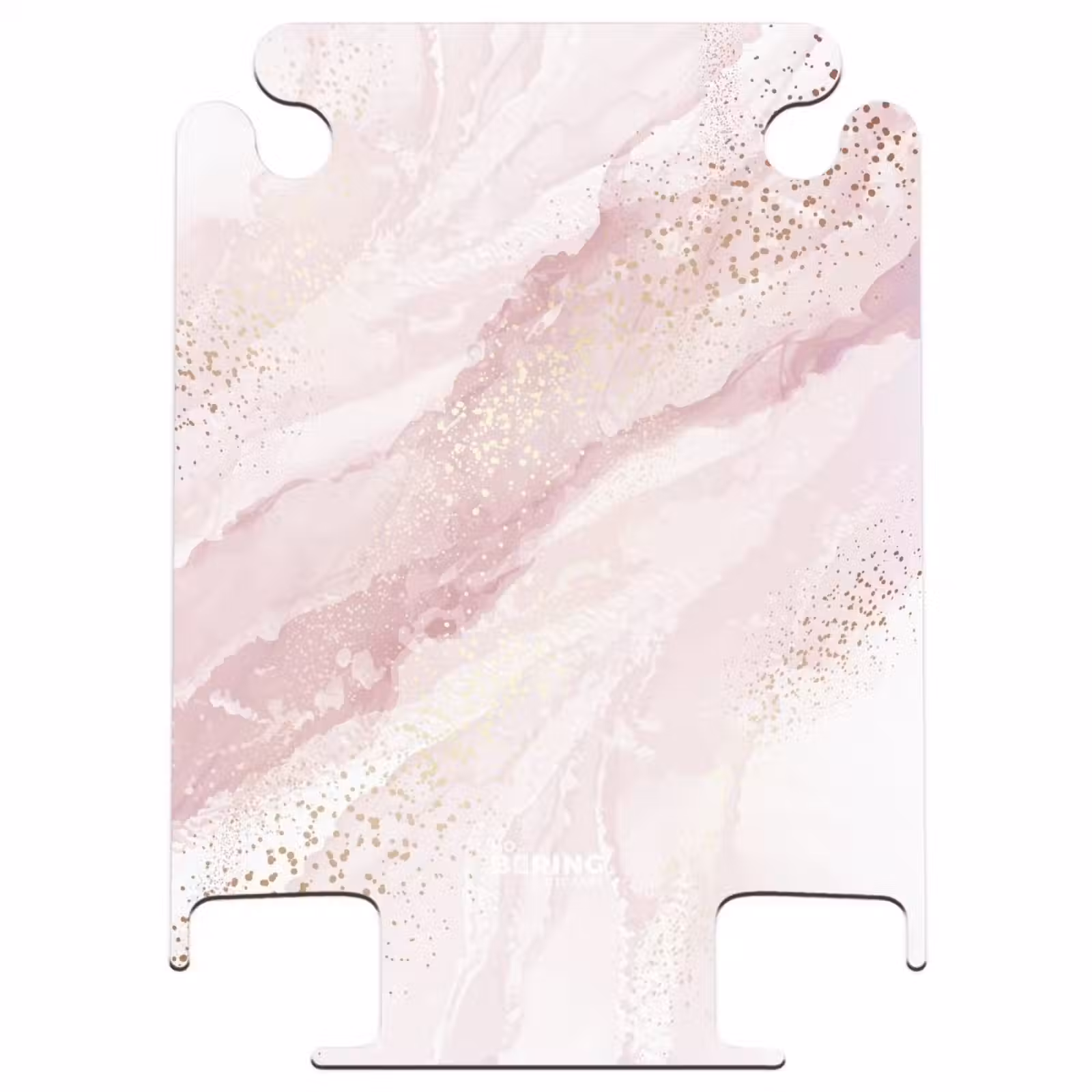 CaseSwap - Marble - Shimmering Pink Marble Stripes — 1