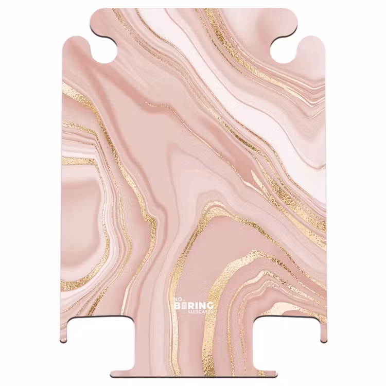CaseSwap™ - Marble - Pink Marble with Gold Accents — 1