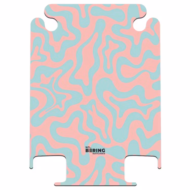 CaseSwap™ - Abstract - Organic Blue/Pink — 1