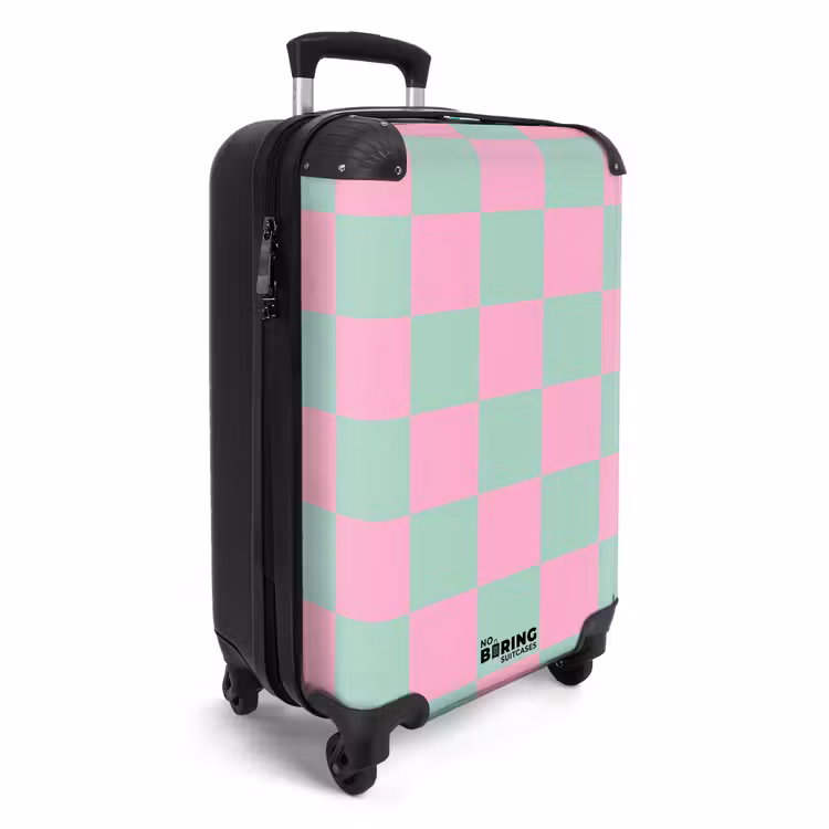 CaseSwap™ - Squares - Pink/Mint Blue — 2
