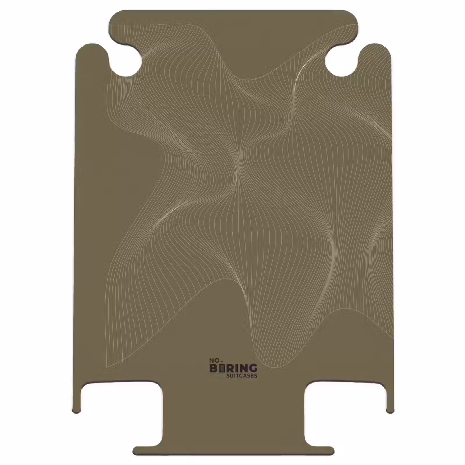 CaseSwap™ - Abstract - Dark green line art — 1