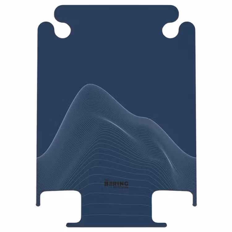 CaseSwap™ - Abstract - Wavy lines Blue — 1