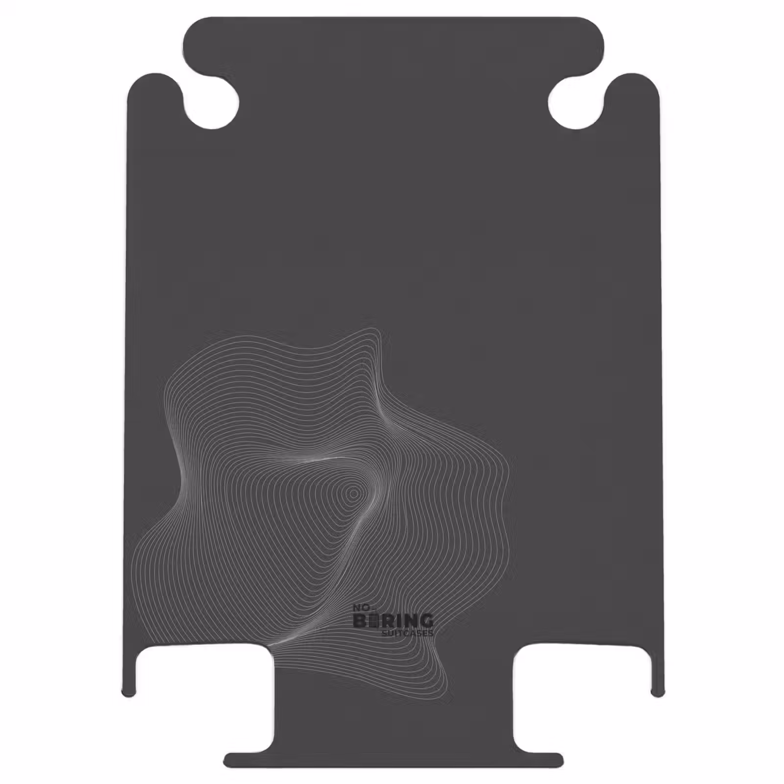 CaseSwap™ - Abstract - Black and white wave pattern — 1