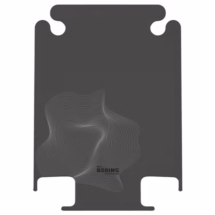 CaseSwap™ - Abstract - Black and white wave pattern — 1