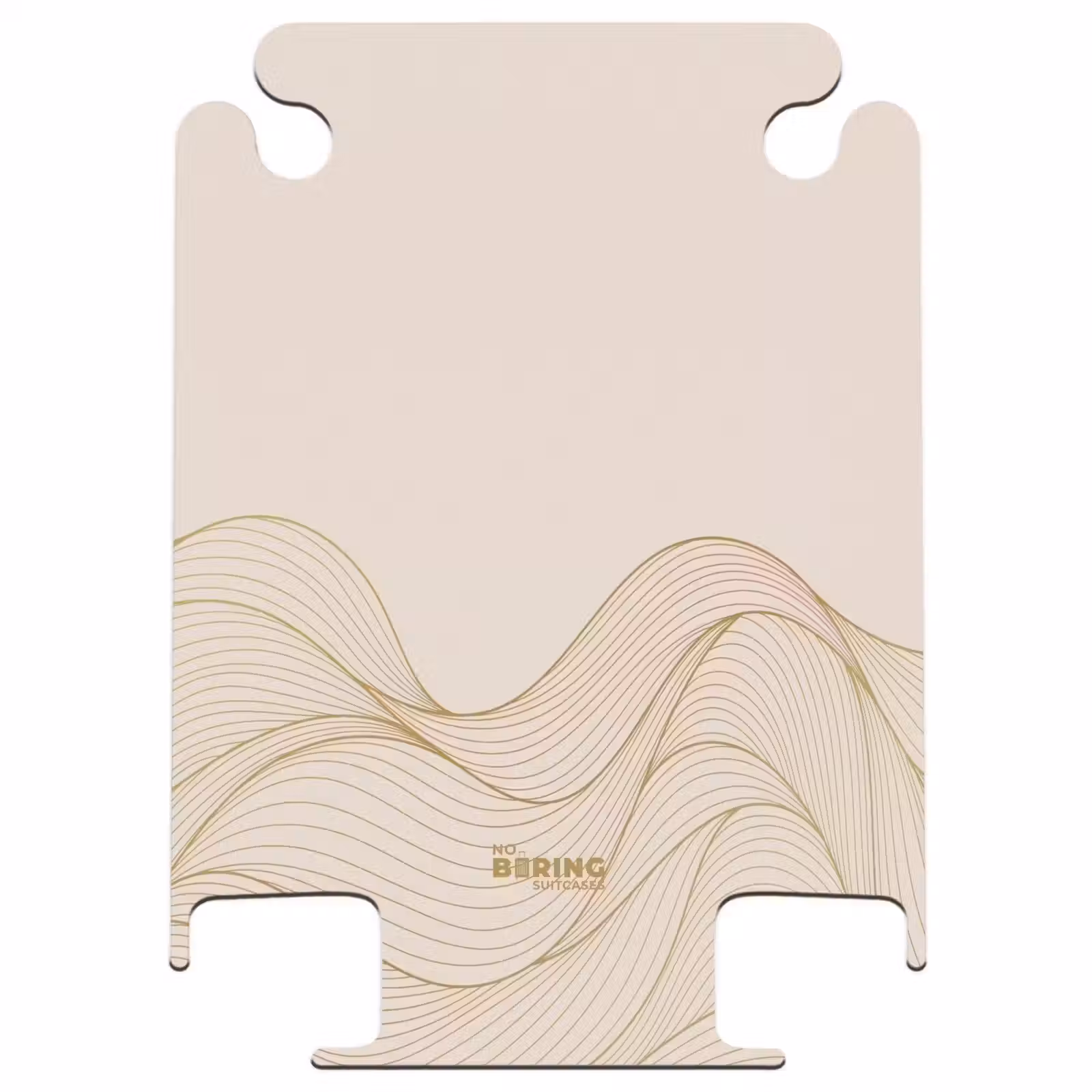 CaseSwap™ - Minimal - Beige with gold waves — 1