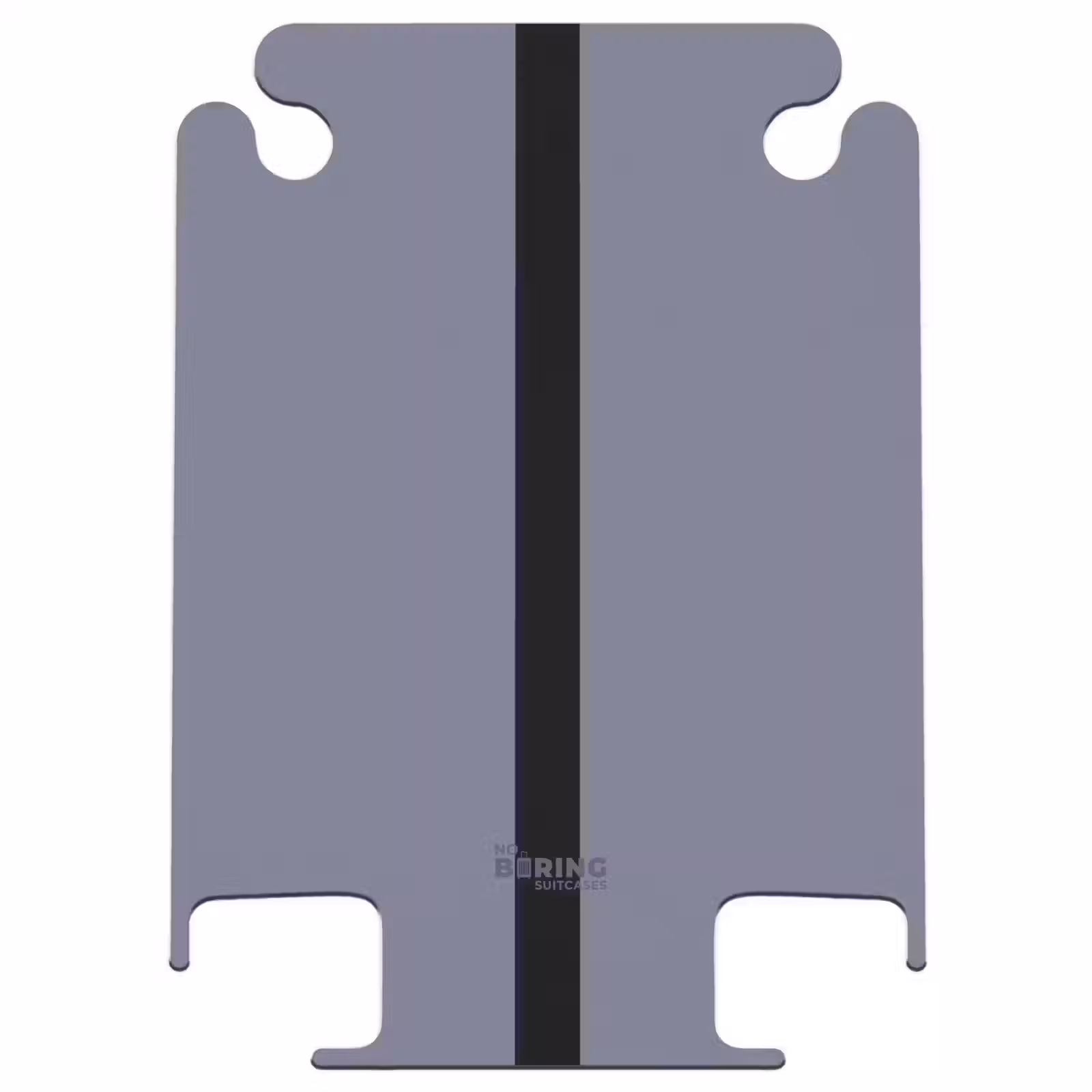CaseSwap™ - Minimal - Gray-blue with black stripe — 1