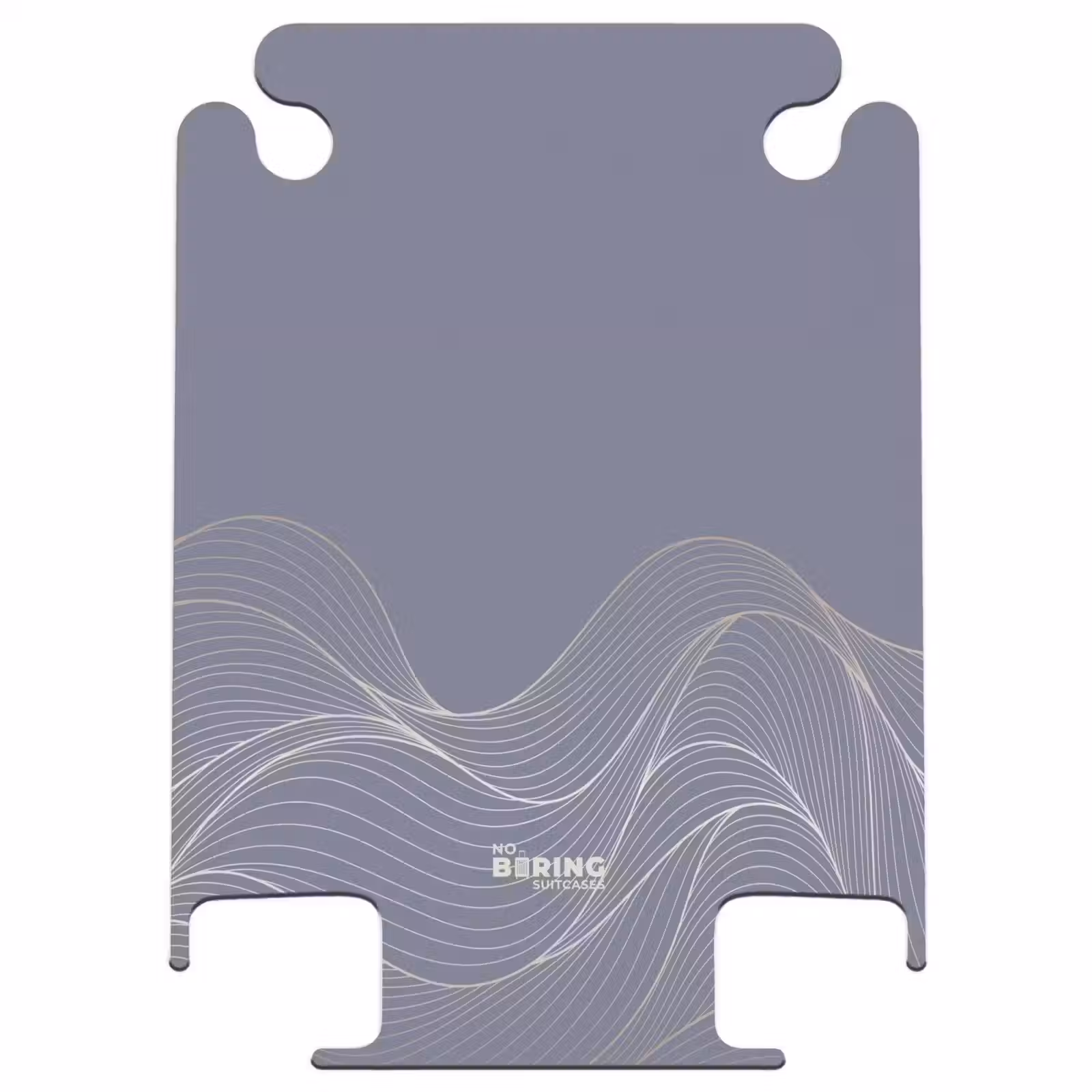 CaseSwap™ - Minimal - Gray-blue with waves — 1
