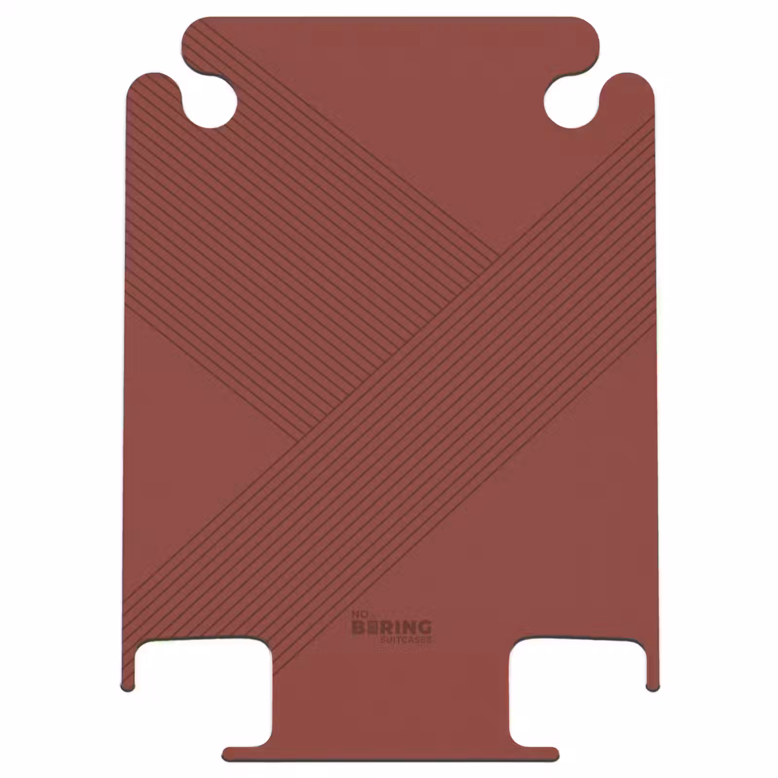 CaseSwap™ - Minimal - Intersecting lines on deep bordeaux — 1