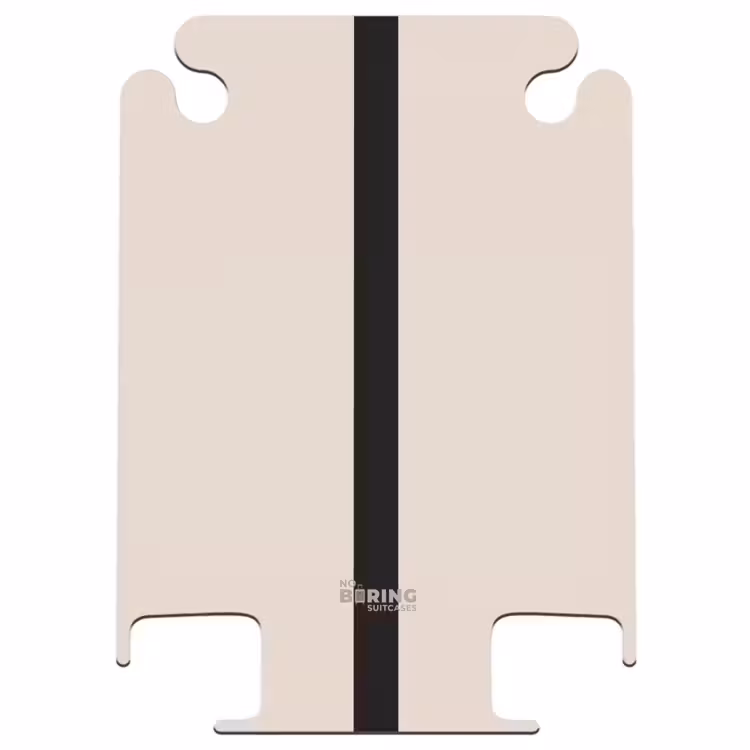 CaseSwap™ - Minimal - Beige with black stripe — 1