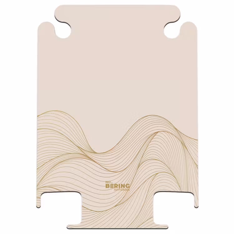 CaseSwap™ - Minimal - Beige with gold waves — 1