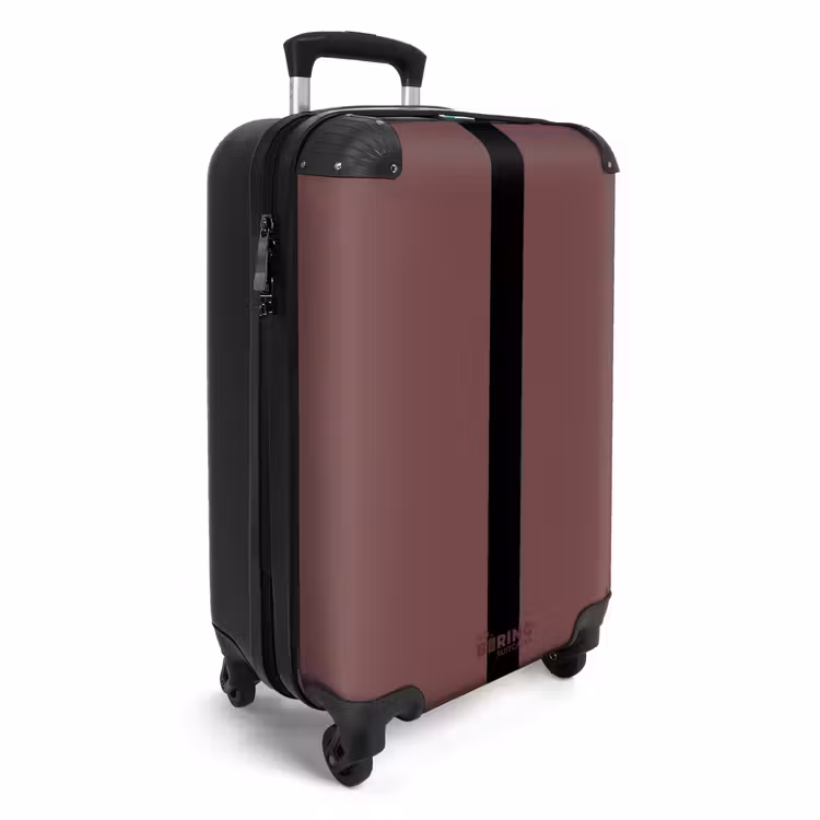 CaseSwap™ - Minimal - Chestnut brown with black stripe — 2