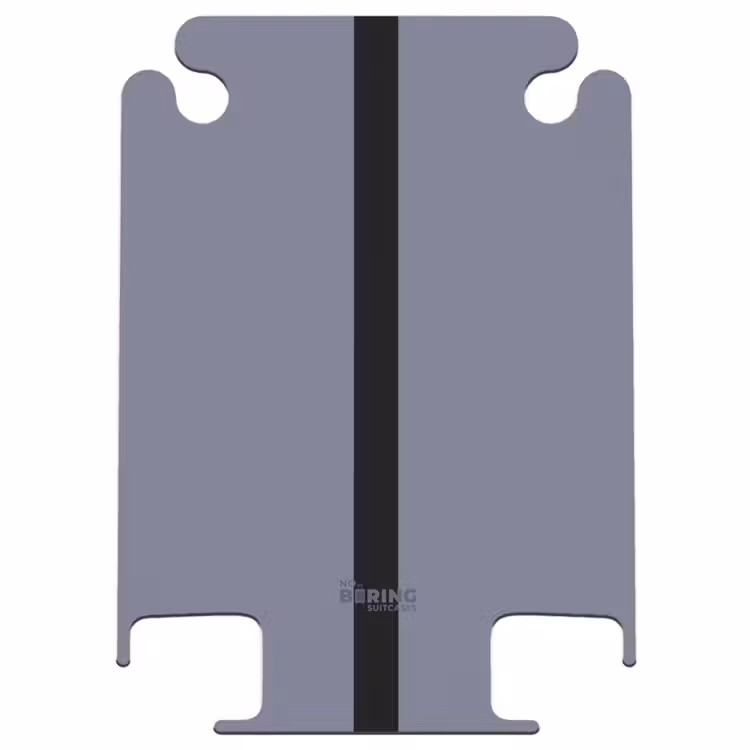 CaseSwap™ - Minimal - Gray-blue with black stripe — 1