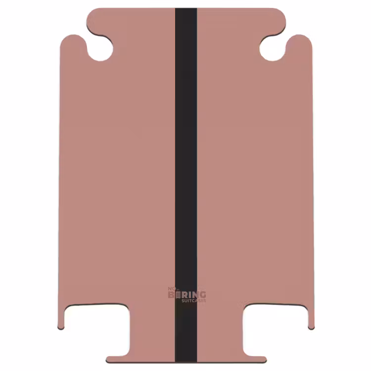 CaseSwap™ - Minimal - Rosewood with black stripe — 1