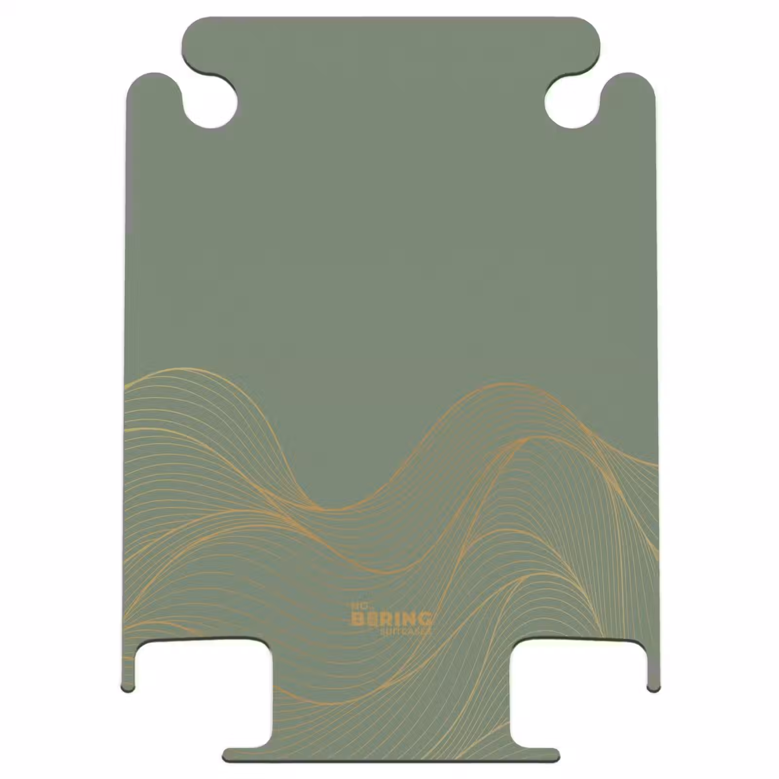 CaseSwap™ - Minimal - Gray-green with gold waves — 1