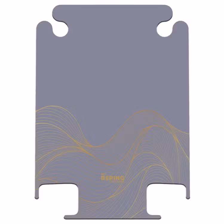 CaseSwap™ - Minimal - Gray-blue with gold waves — 1