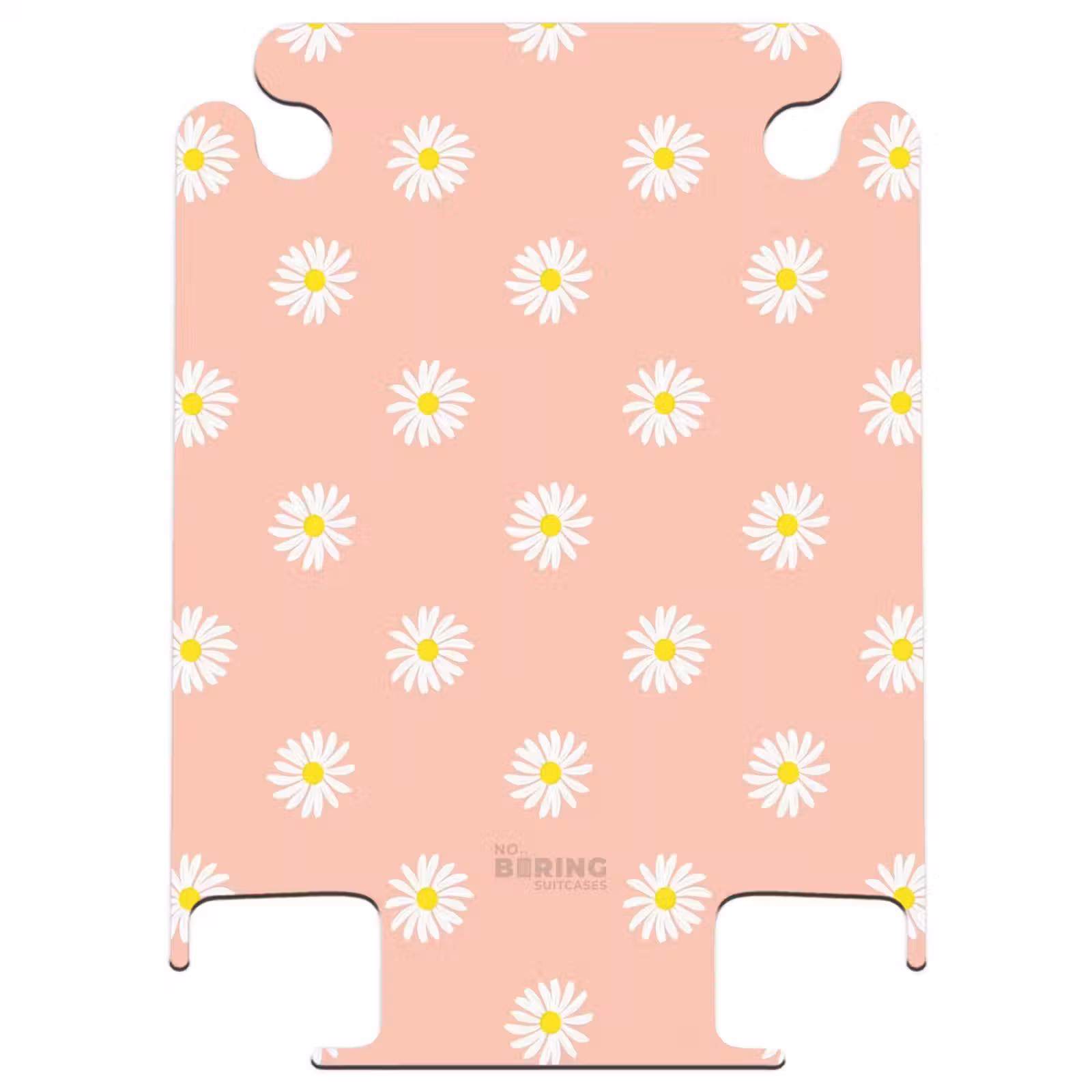 CaseSwap™ - Pastel - Daisies on salmon pink background — 1