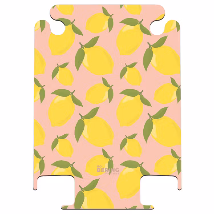 CaseSwap™ - Pastel - Lemons on salmon pink background — 1