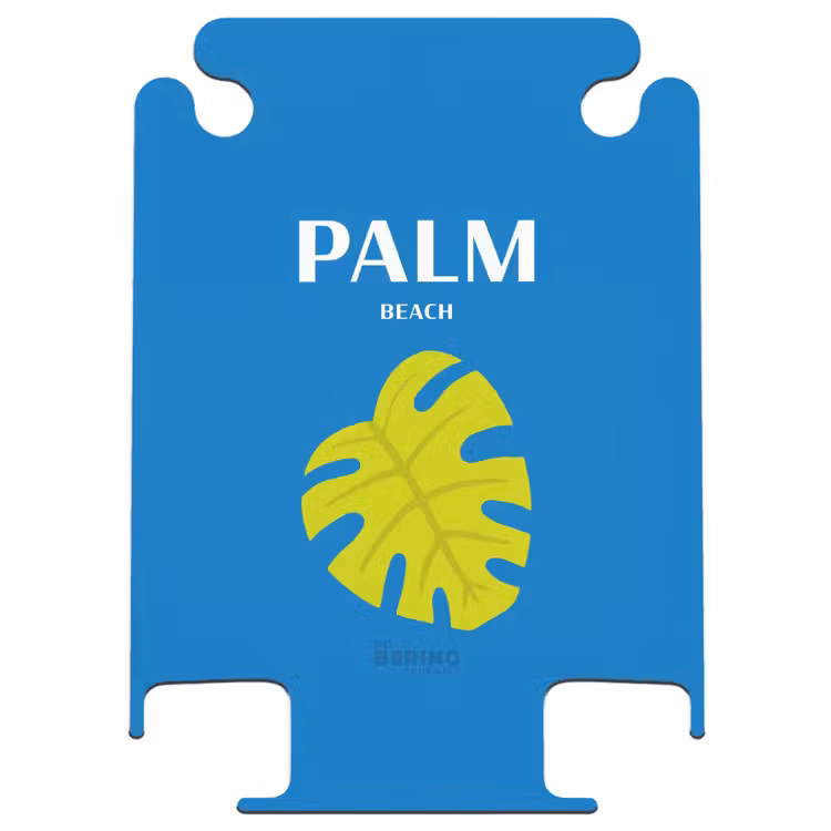 CaseSwap™ - Summer destinations - Palm beach blue — 1