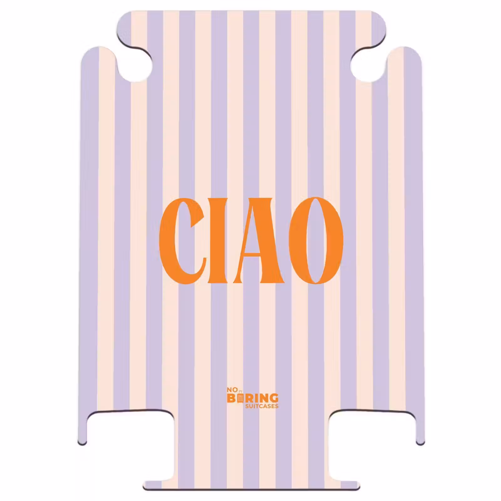 CaseSwap™ - Quotes - Ciao pastel lilac and salmon color — 1