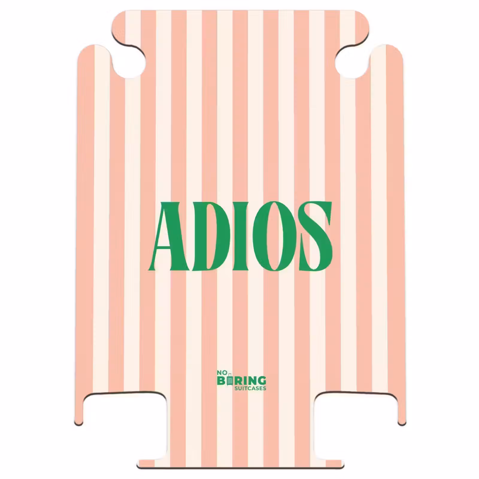 CaseSwap™ - Quotes - Adios salmon pink and cream white — 1
