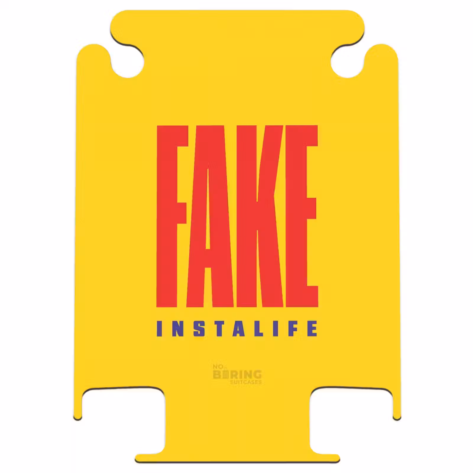CaseSwap™ - Quotes - Fake instalife golden yellow — 1