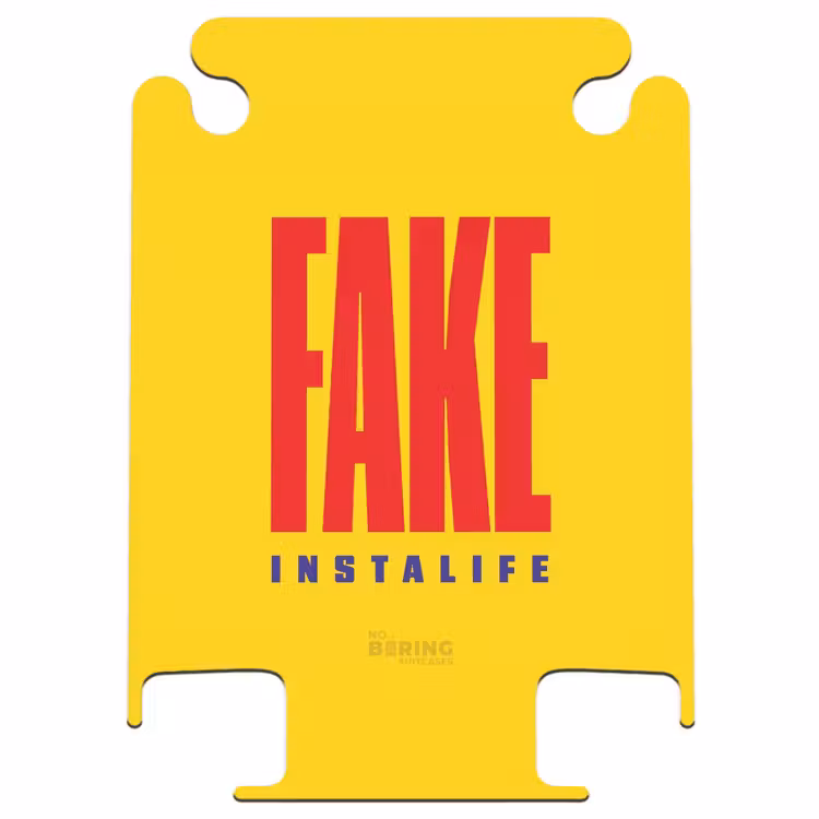 CaseSwap™ - Quotes - Fake instalife golden yellow — 1