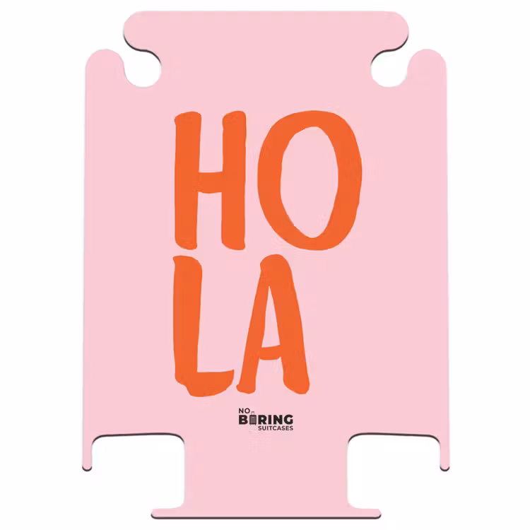 CaseSwap™ - Quotes - Hola light pink — 1