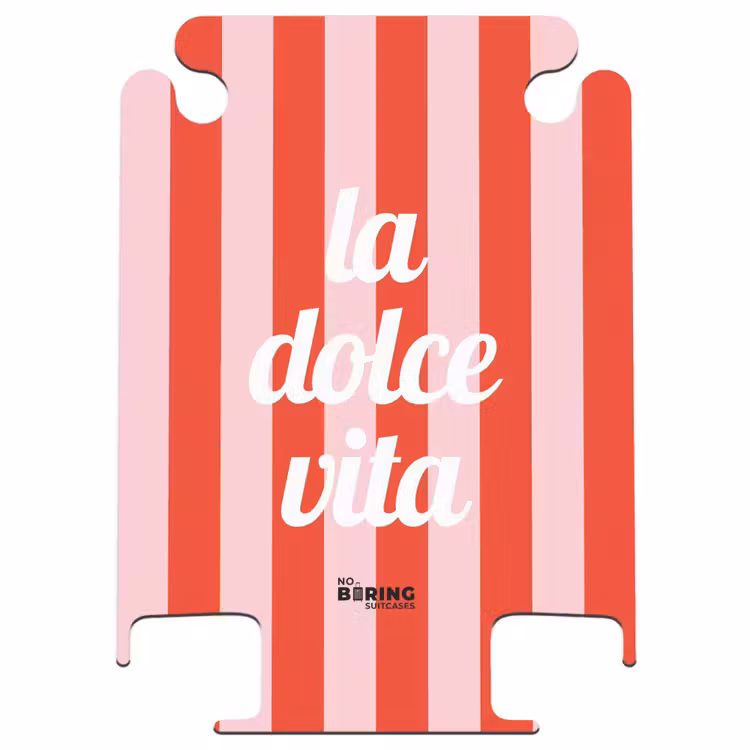 CaseSwap™ - Quotes - La dolce vita tomato red and blossom pink — 1