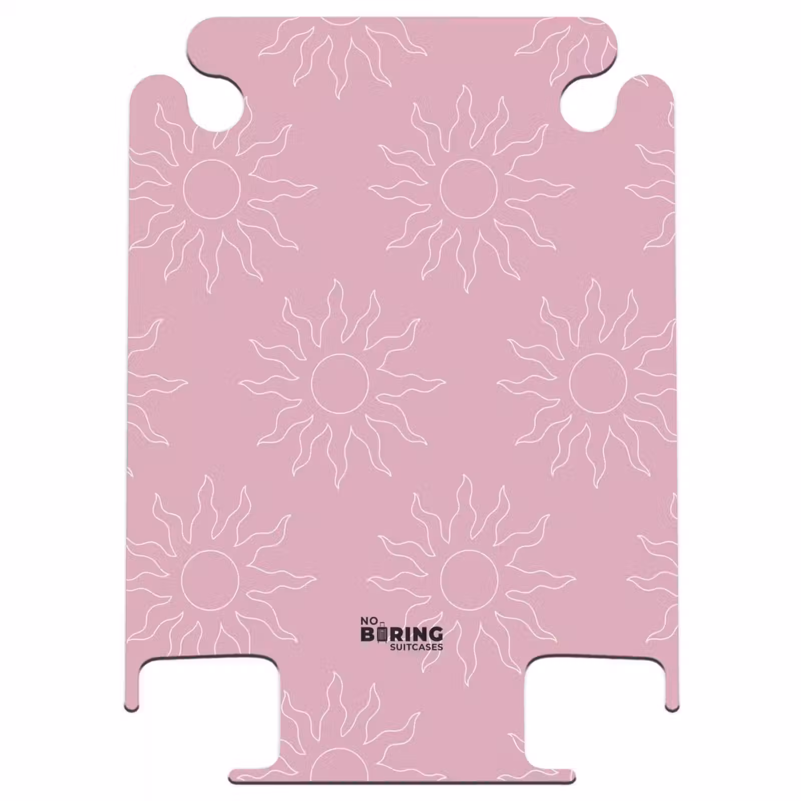 CaseSwap™ - Patterns - Sunburst pattern on Apricot pink background — 1