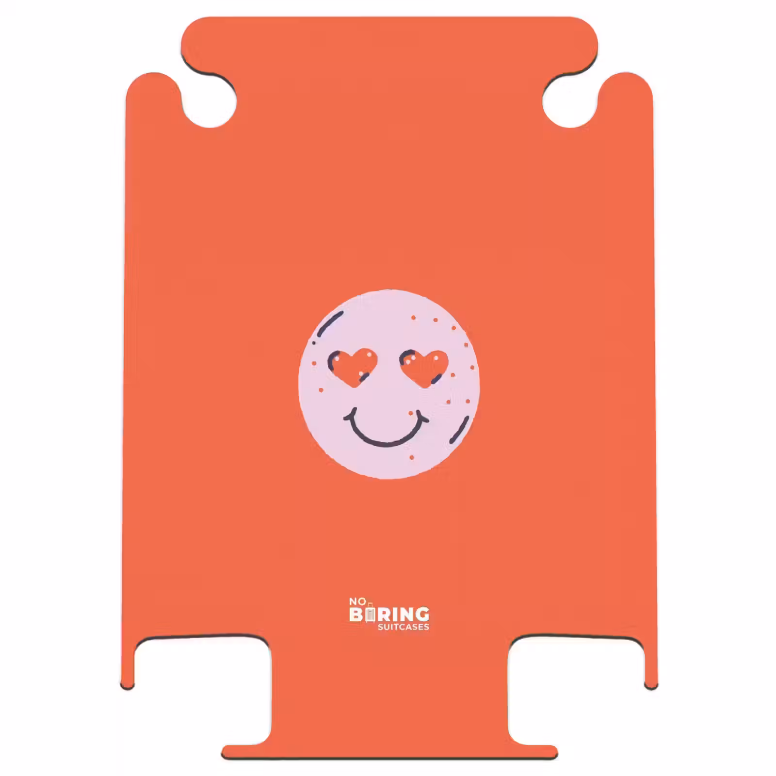 CaseSwap™ - Patterns - Happy emoji on red background — 1